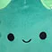 Sea Cucumber, variant on Squishmallows Kids Slipper
